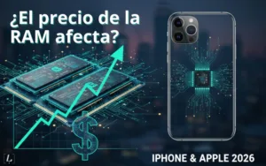 Lee más sobre el artículo ¿El precio de la RAM afecta al precio del iPhone y Apple en 2026? Explicación detallada