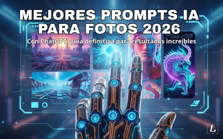 Blog ladinoit.com Mejores prompts IA para fotos 2026 con ChatGPT