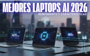 Lee más sobre el artículo Mejores laptops AI 2026: rendimiento y características