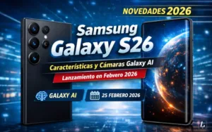 Lee más sobre el artículo Samsung Galaxy S26: características, cámaras con Galaxy AI y lanzamiento en febrero 2026