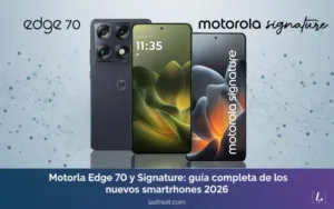 Lee más sobre el artículo Motorola Edge 70 y Signature: guía completa de los nuevos smartphones 2026