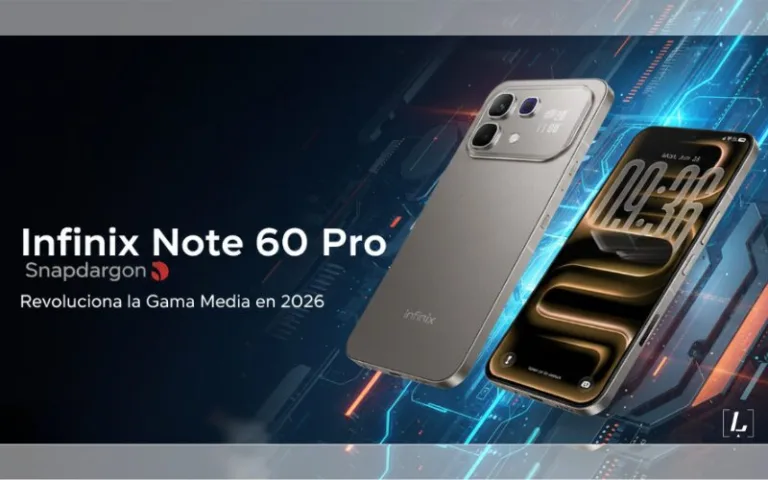 Infinix Note 60 Pro: nuevo smartphone con Snapdragon. Blog ladinoit.com