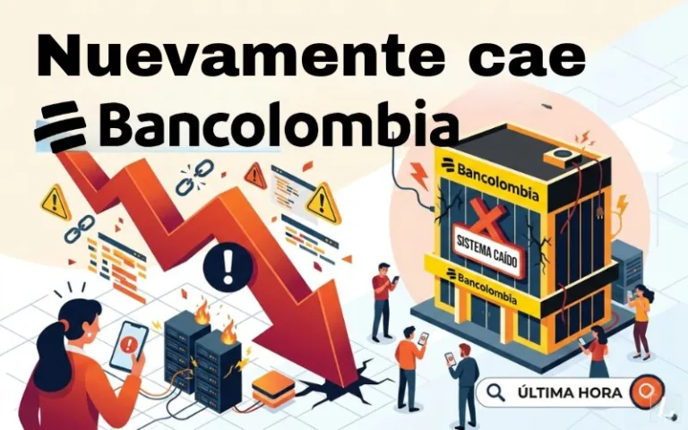 Nuevamente cae Bancolombia. Blog ladinoit.com