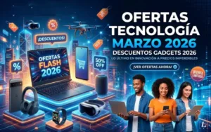 Lee más sobre el artículo Ofertas tecnología marzo 2026: Mejores descuentos gadgets 2026 y ofertas exclusivas