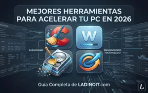 Lee más sobre el artículo Mejores herramientas para acelerar PC 2026: programas gratis y de pago que realmente funcionan