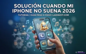Lee más sobre el artículo Solución cuando mi iPhone no suena 2026: 10 pasos para arreglarlo rápido