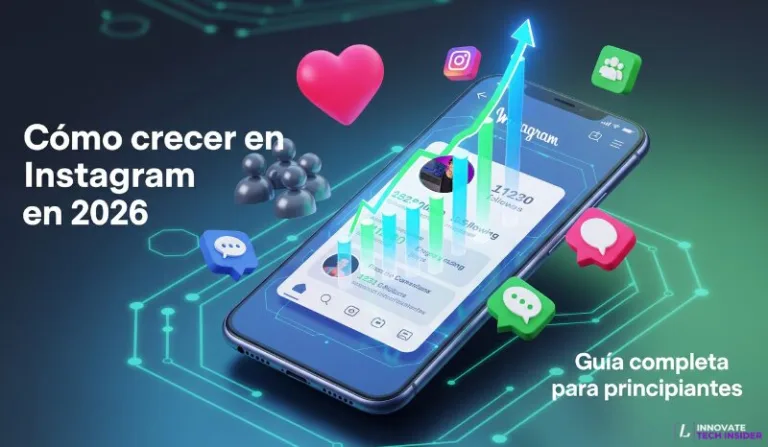 Cómo crecer en Instagram en 2026 - ladinoit.com