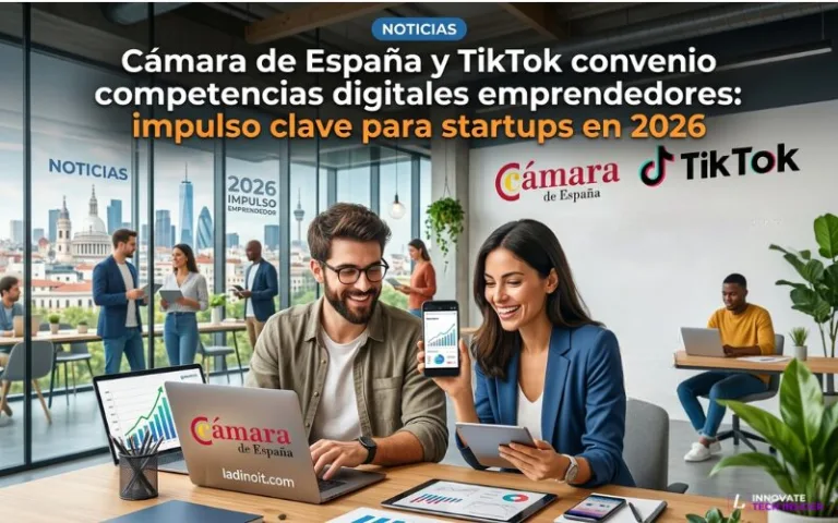 Cámara de España y TikTok convenio competencias digitales emprendedores - ladinoit.com