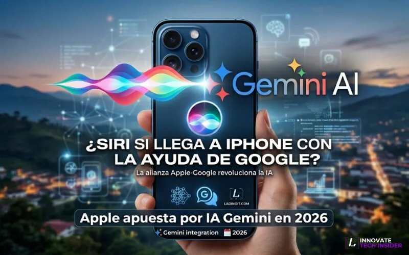 ¿Siri si llega a iPhone con la ayuda de Google? Apple apuesta por IA Gemini en 2026