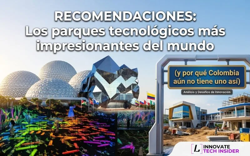 En este momento estás viendo Los parques tecnológicos más impresionantes del mundo (y por qué Colombia aún no tiene uno así)