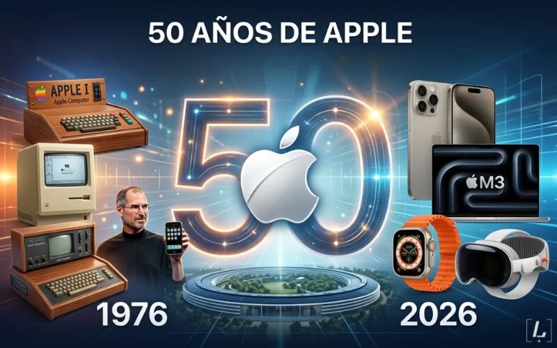 50 años de Apple: cómo la empresa que nació en un garaje cambió el mundo