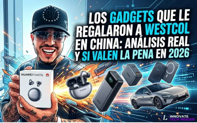 Los gadgets que le regalaron a WestCol en China - ladinoit.com