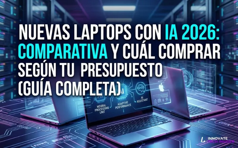 Nuevas laptops con IA 2026: comparativa y cuál comprar según tu presupuesto (guía completa)