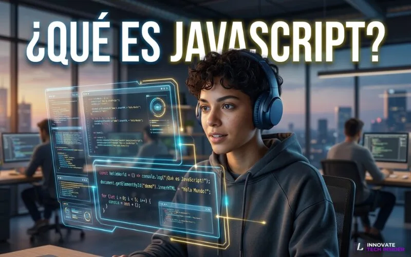 ¿Qué es JavaScript? Guía completa 2026: para qué sirve, ejemplos y si vale la pena aprenderlo