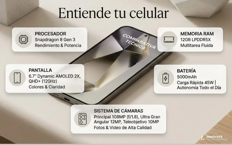 En este momento estás viendo Especificaciones de un celular: qué significan realmente