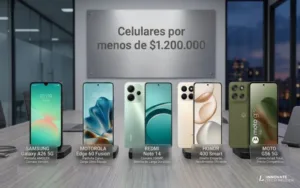 Lee más sobre el artículo Mejores celulares por menos de 1200000 en Colombia (2026)