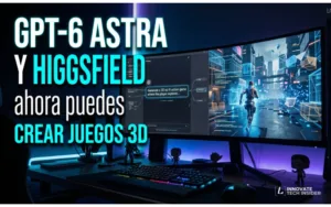 Lee más sobre el artículo GPT-6 Astra y Higgsfield: ahora puedes crear juegos 3D con un solo prompt