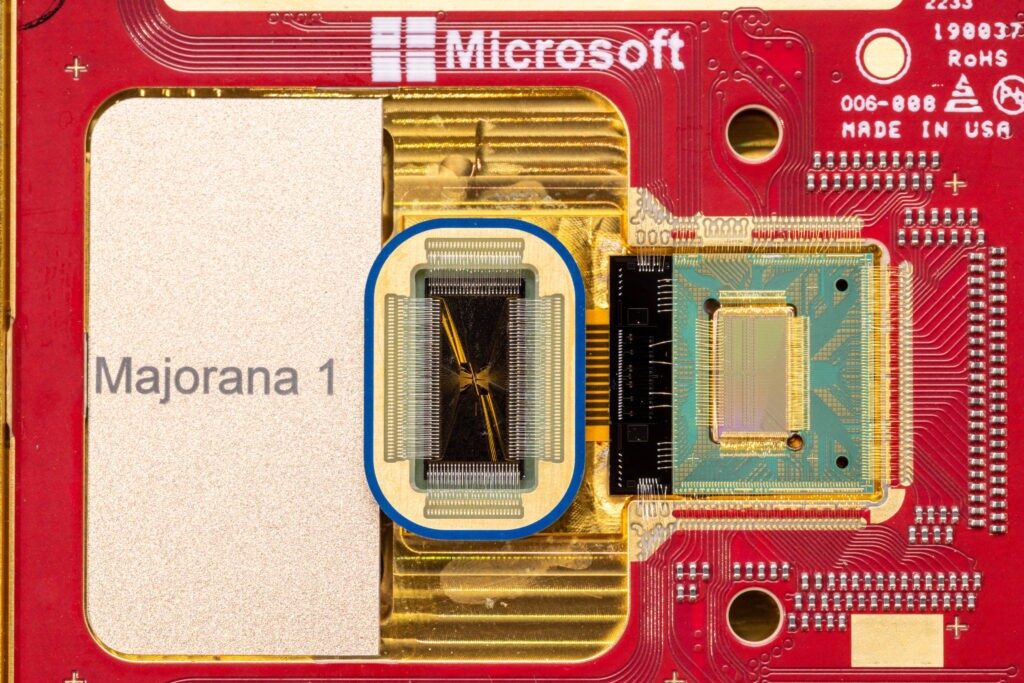 Microsoft crea un chip cuántico