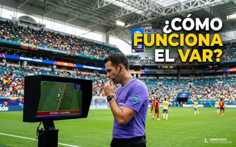 Cómo funciona el VAR: la tecnología detrás del gol anulado a Colombia